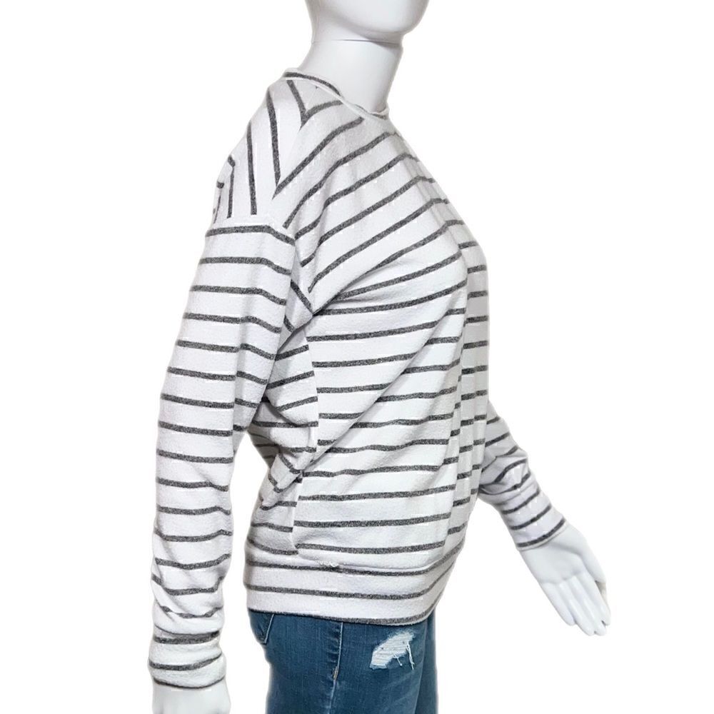 Cold  Shoulder Plush Knit  Top - Picture 3 of 9